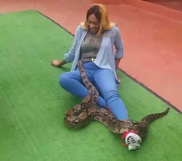 My Romance with Snakes - Nollywood Actress, Rukky Sanda Shares Experience